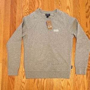 Patagonia Light Gray Crewneck Sweatshirt